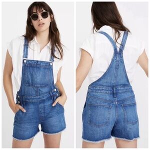 Madewell Adirondack Short Overalls
